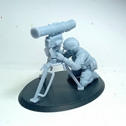 1/32 Russian Spetsnaz Team Alpha Operator with Cornet missile